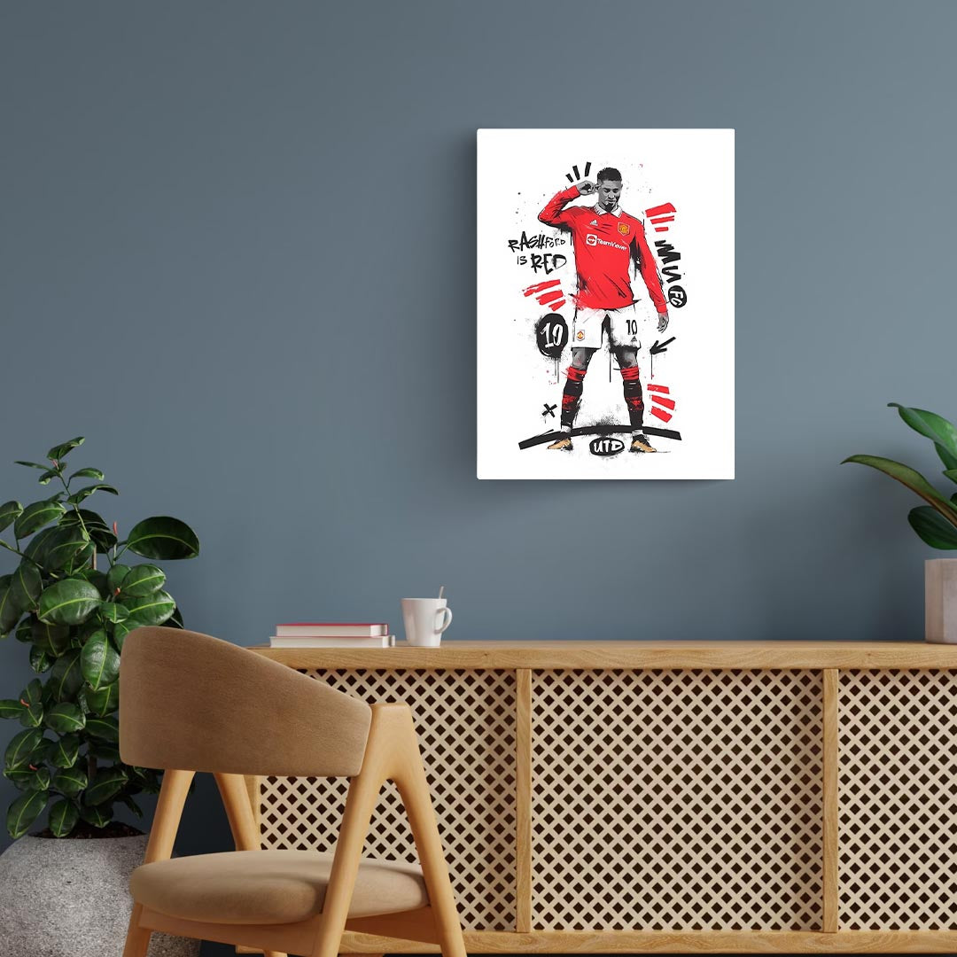 Marcus Rashford Manchester United Poster