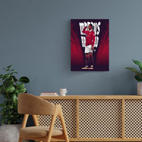 Marcus Rashford Manchester United Metal Poster