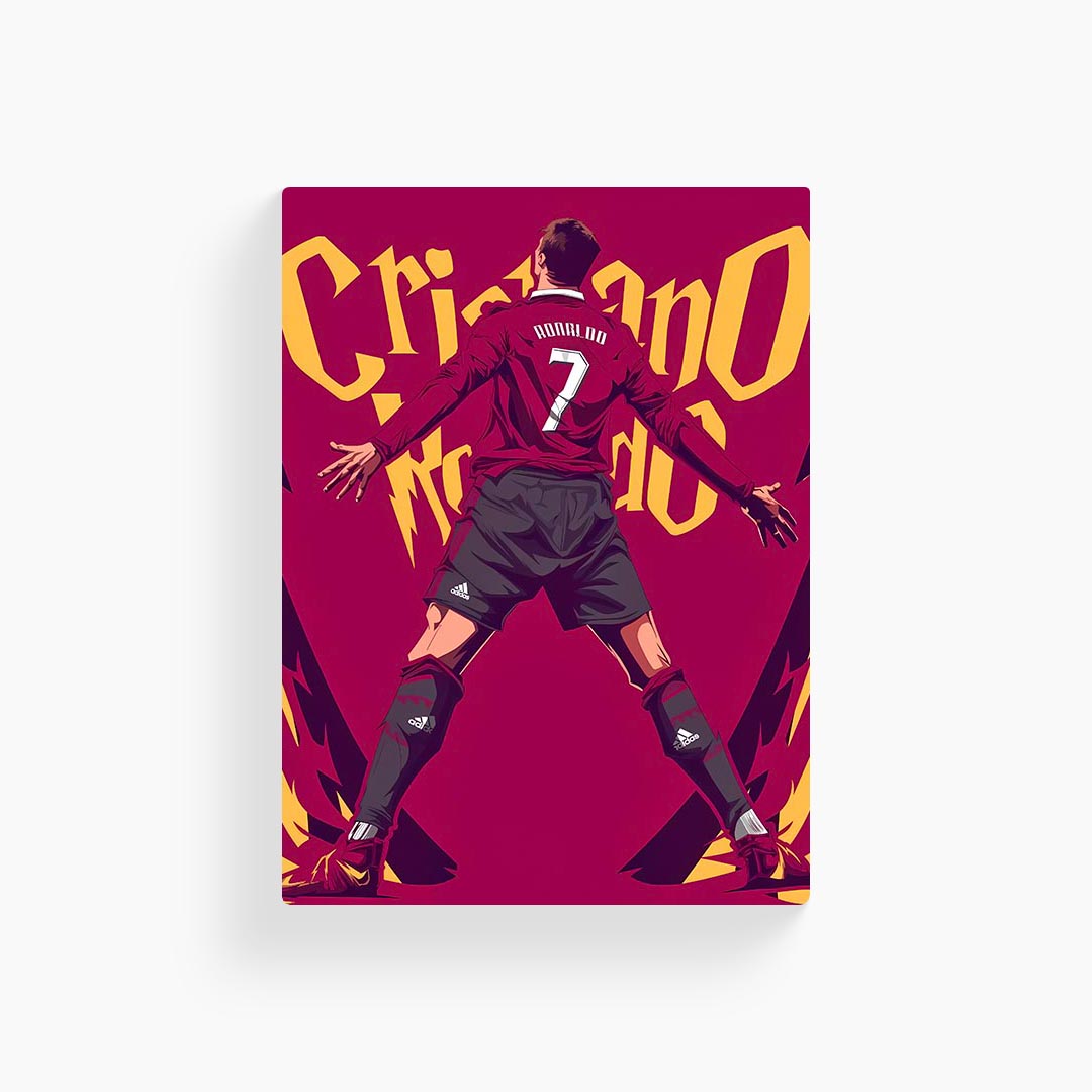 Cristiano Ronaldo Manchester United Poster