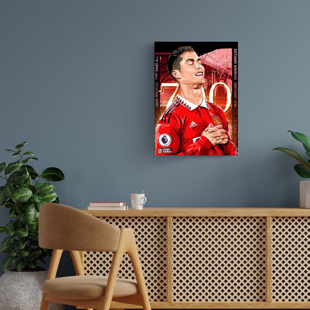 Cristiano Ronaldo Manchester United Poster