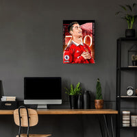 Cristiano Ronaldo Manchester United Poster