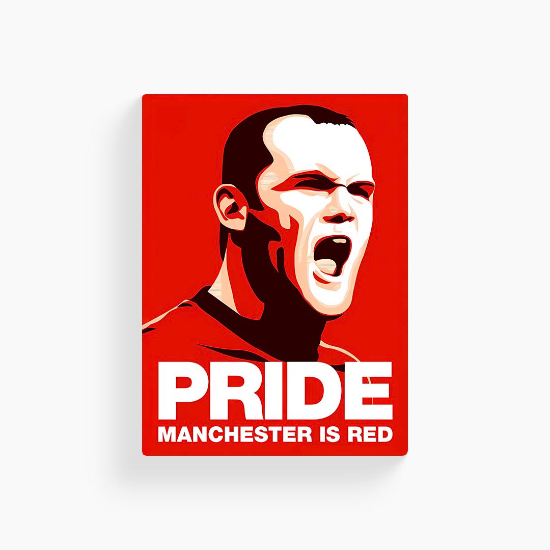 Wayne Rooney Manchester United Poster