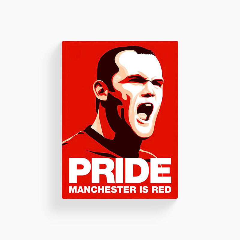 Wayne Rooney Manchester United Poster
