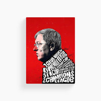 Sir Alex Ferguson Man United Poster