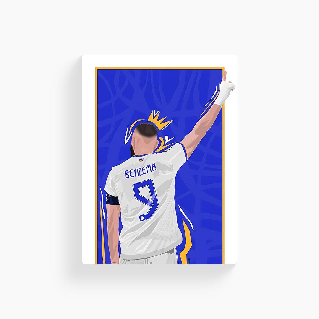 Benzema Real Madrid Poster