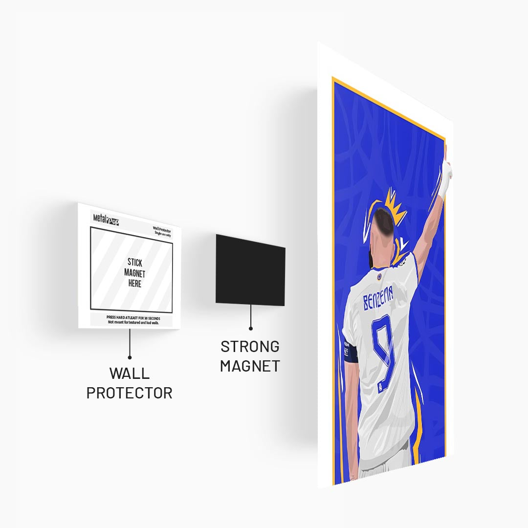 Benzema Real Madrid Poster