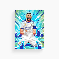 Benzema Real Madrid Poster