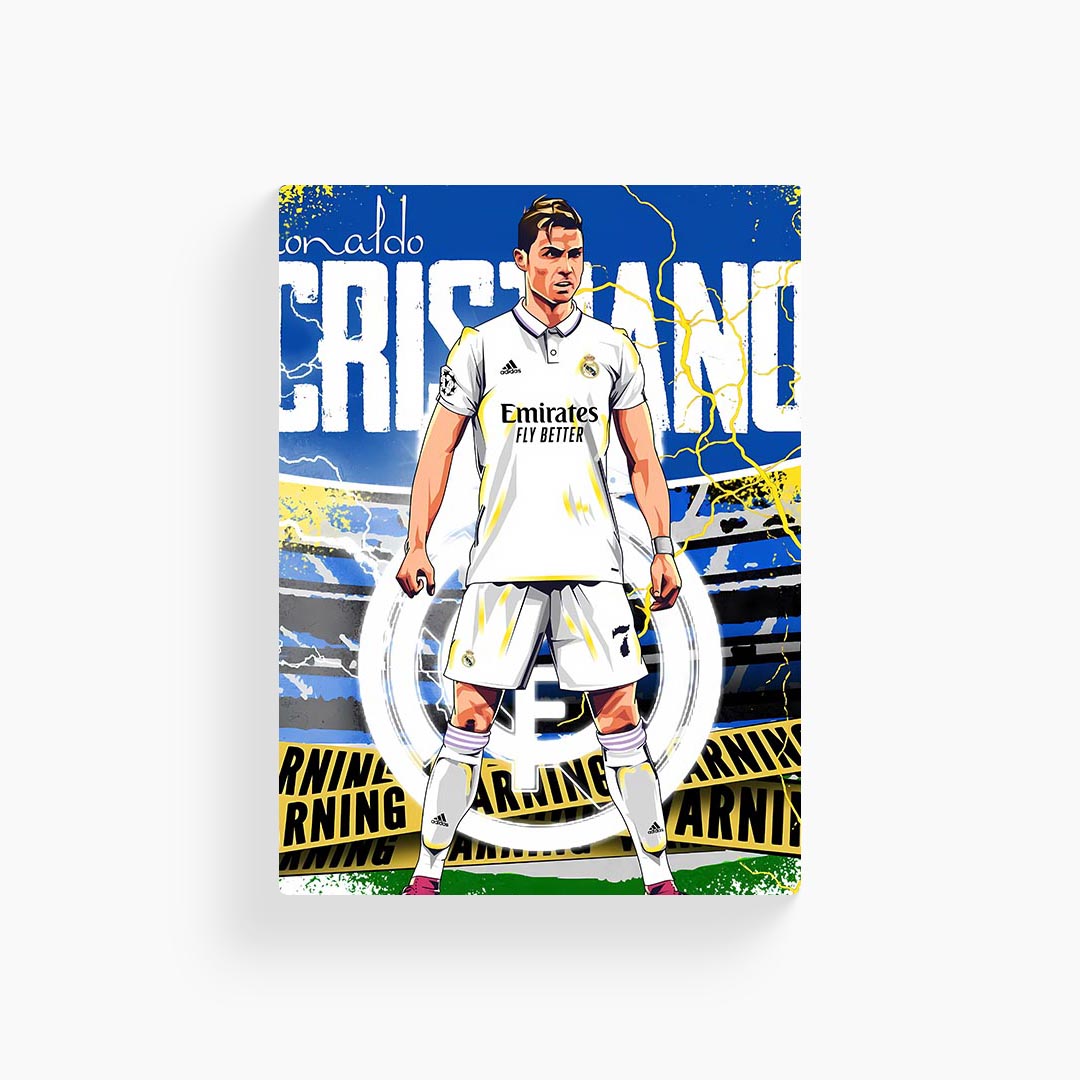 Cristiano Ronaldo Real Madrid Poster