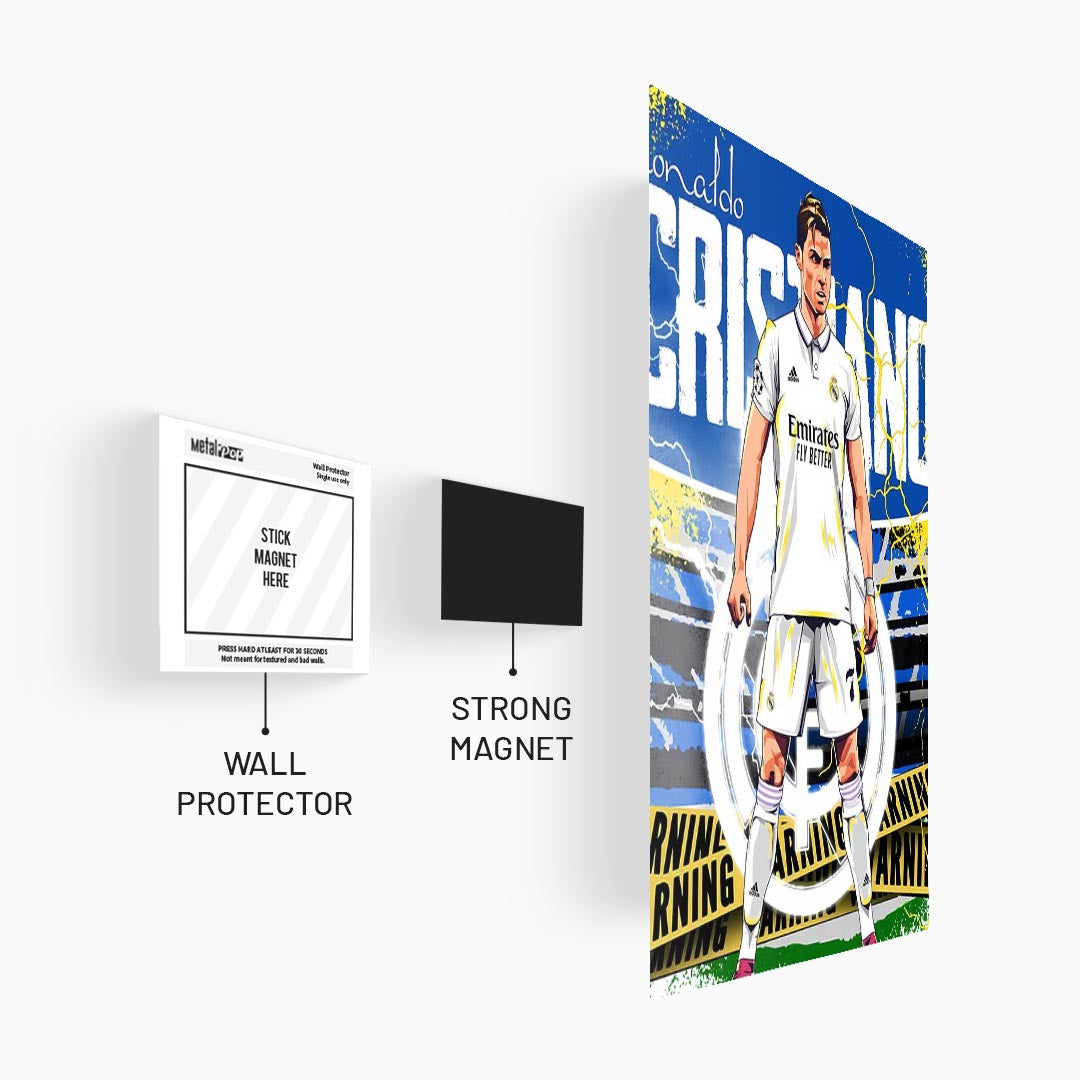 Cristiano Ronaldo Real Madrid Poster