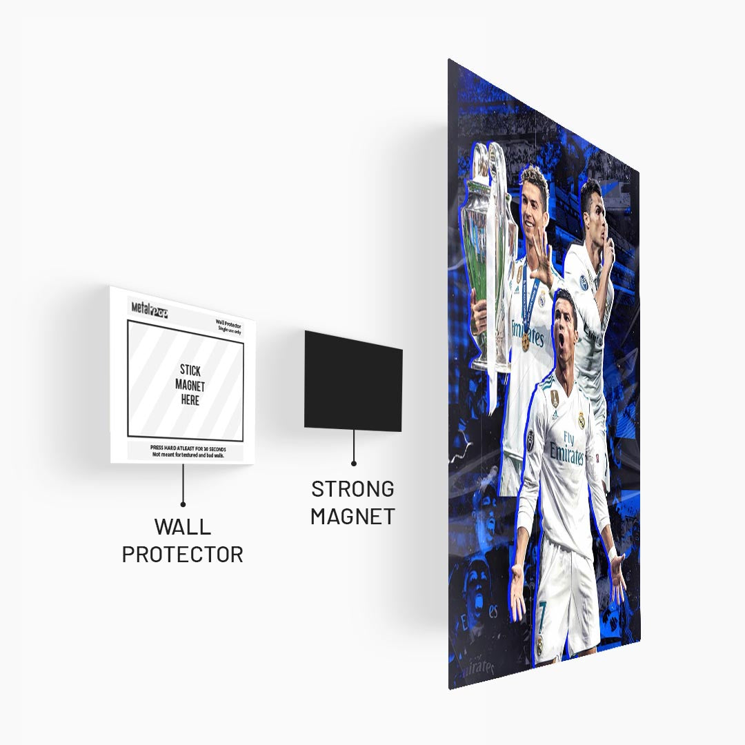 Cristiano Ronaldo Real Madrid Poster