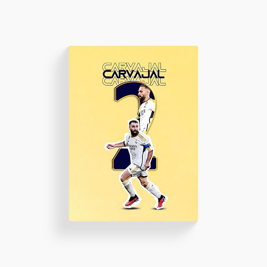 Carvajal Real Madrid Poster