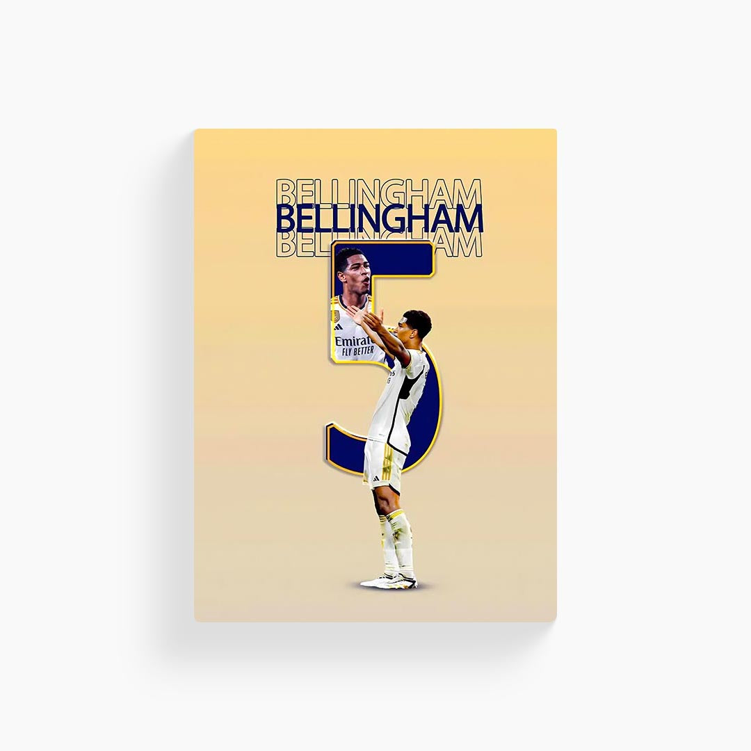 Jude Bellingham Real Madrid Champions Edition Poster
