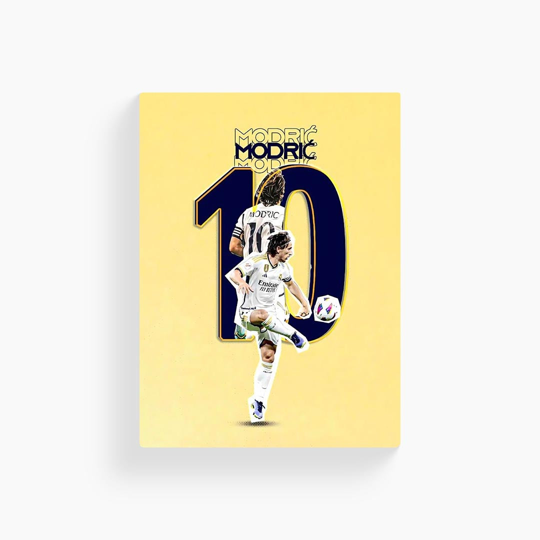 Luka Modric Real Madrid Poster