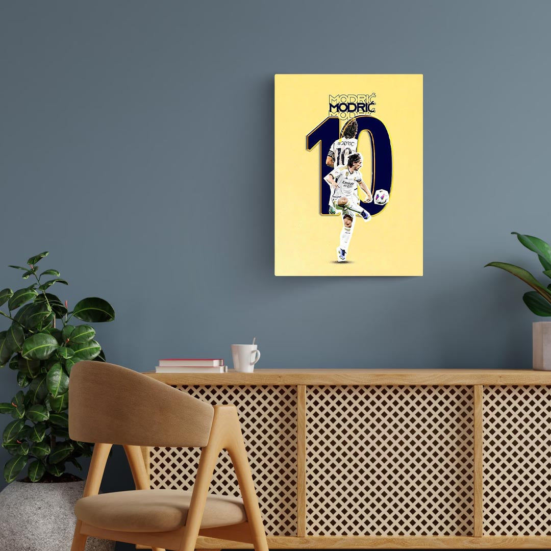 Luka Modric Real Madrid Poster