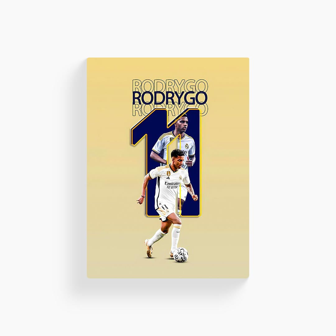 Rodrygo Real Madrid Poster
