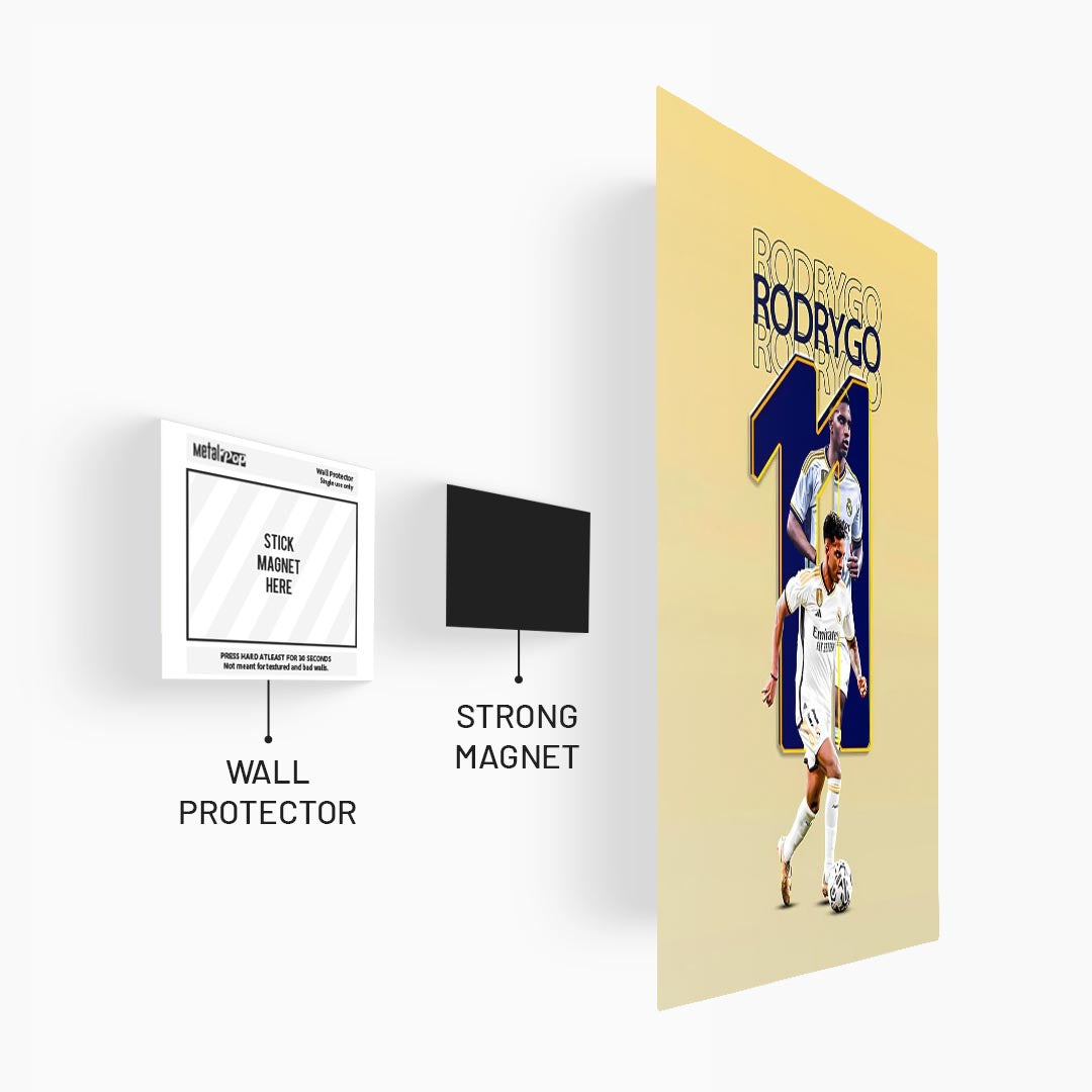 Rodrygo Real Madrid Poster