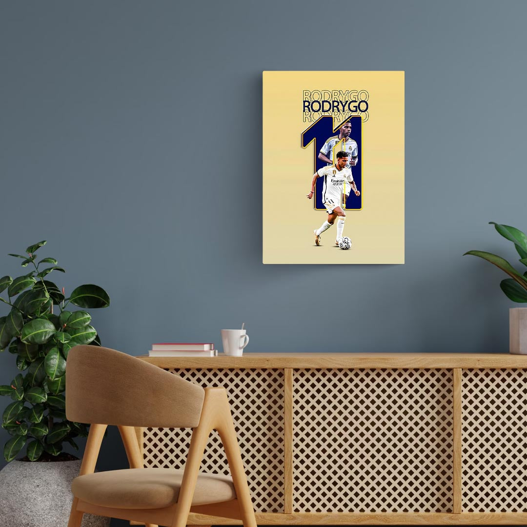 Rodrygo Real Madrid Poster