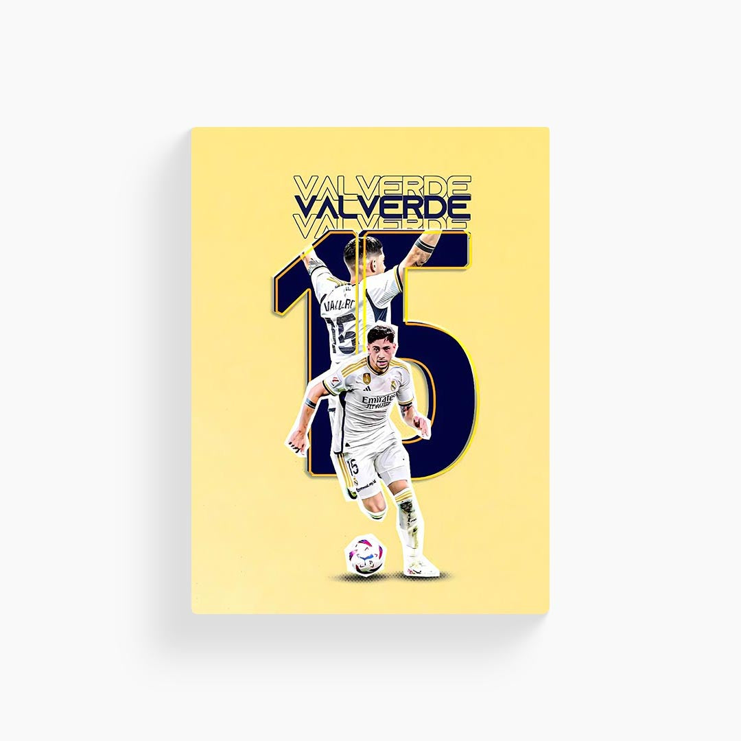 Federico Valverde Real Madrid Poster