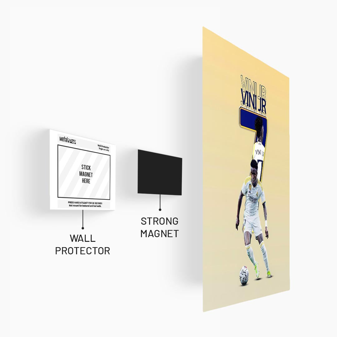 Vinicius Jr Real Madrid Poster