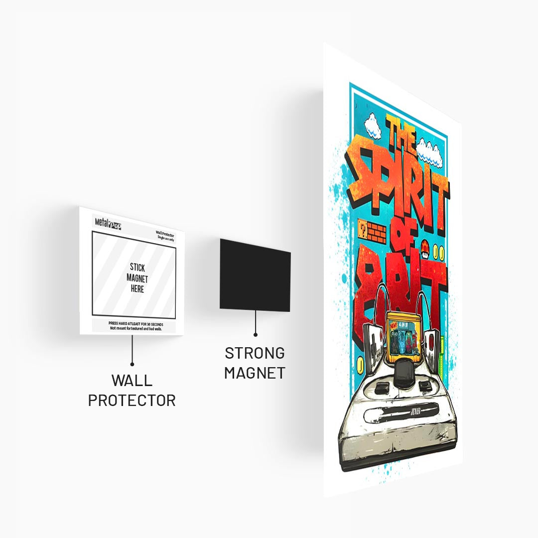The Spirit of 8bit Gaming Poster