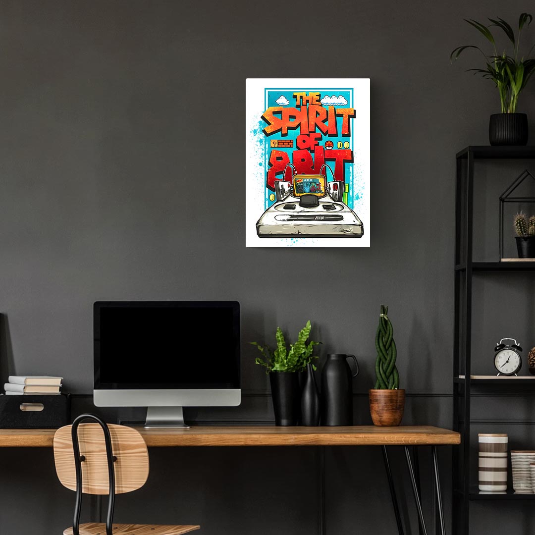 The Spirit of 8bit Gaming Poster