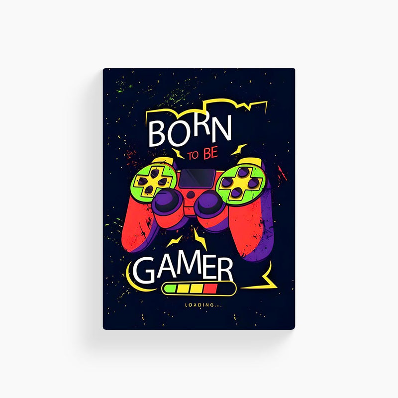 Born to be a Gamer Aesthetic Poster
