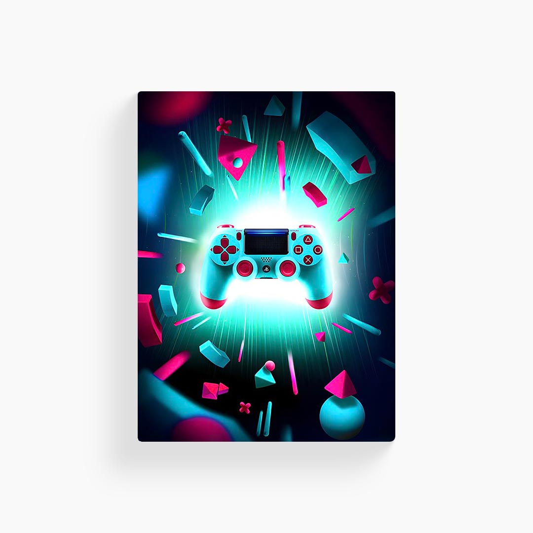 Gaming Controller Aesthetic Poster