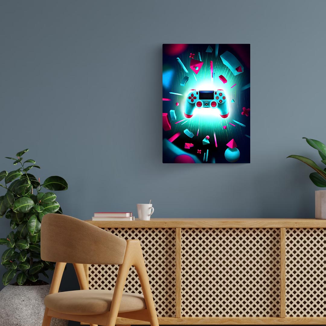 Gaming Controller Aesthetic Poster