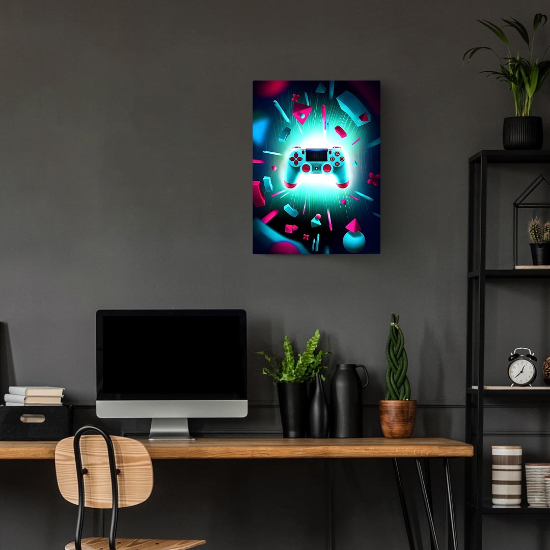 Gaming Controller Aesthetic Poster