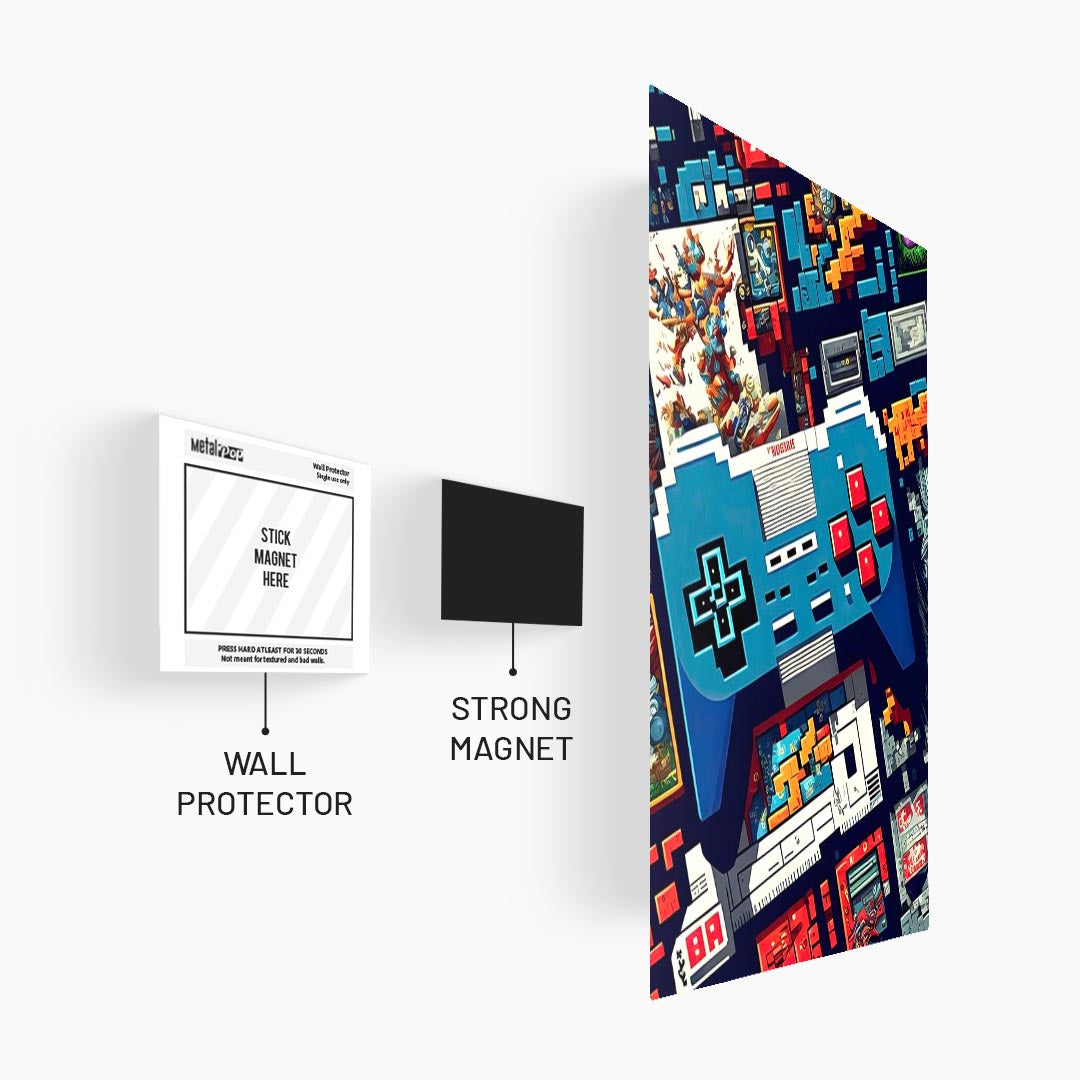 Gaming Controller Aesthetic Poster