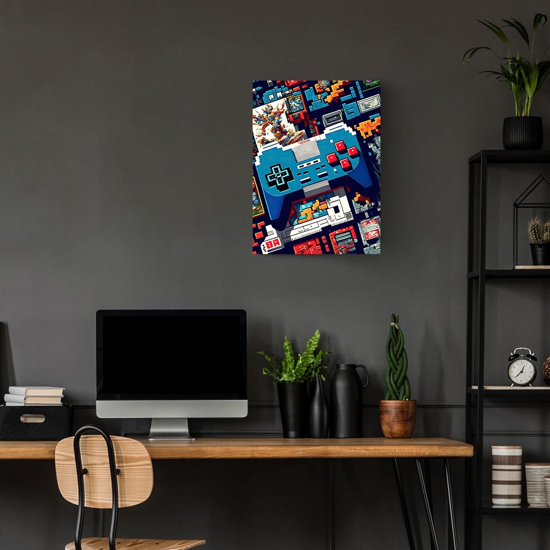 Gaming Controller Aesthetic Poster