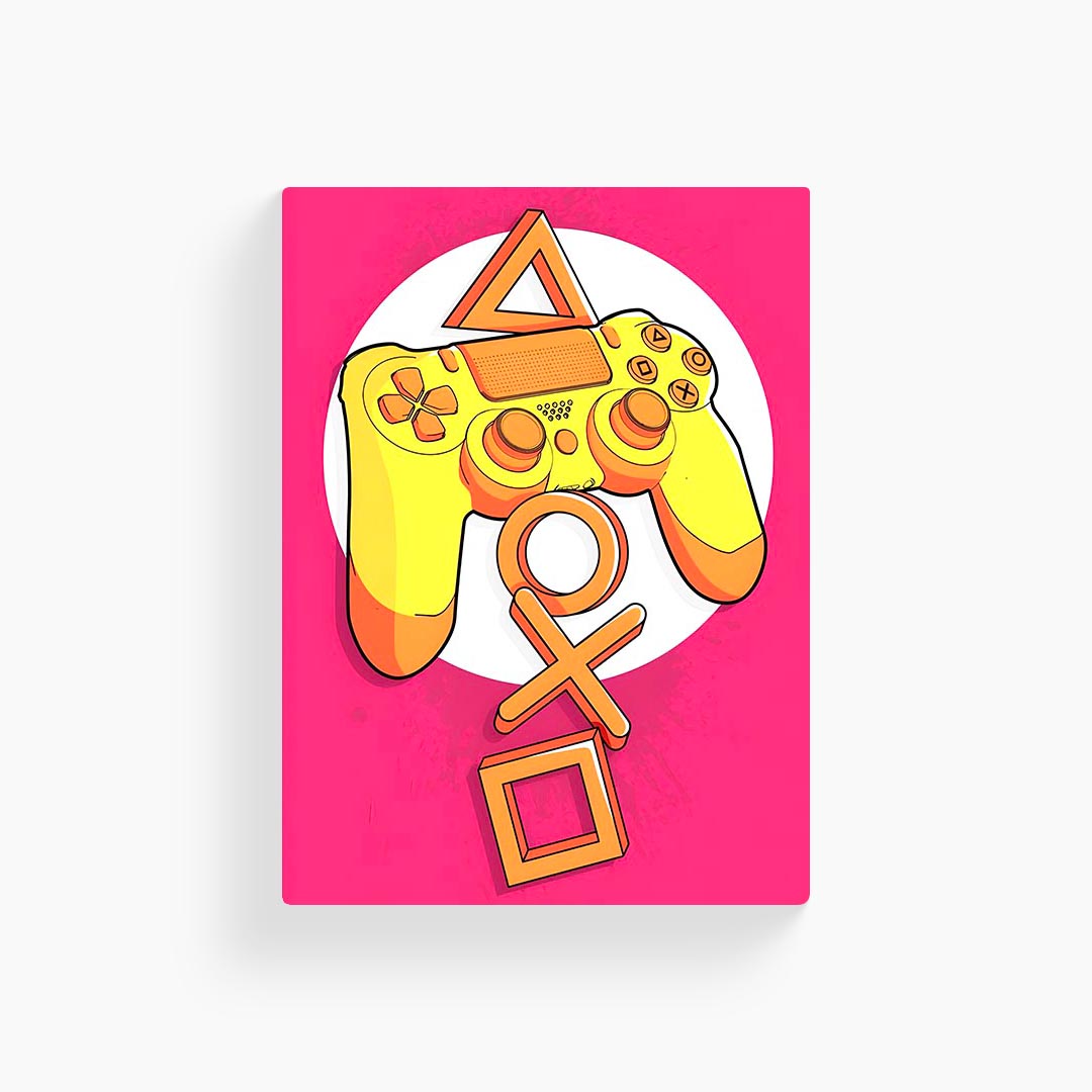 Gaming Controller Aesthetic Poster