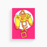 Gaming Controller Aesthetic Poster
