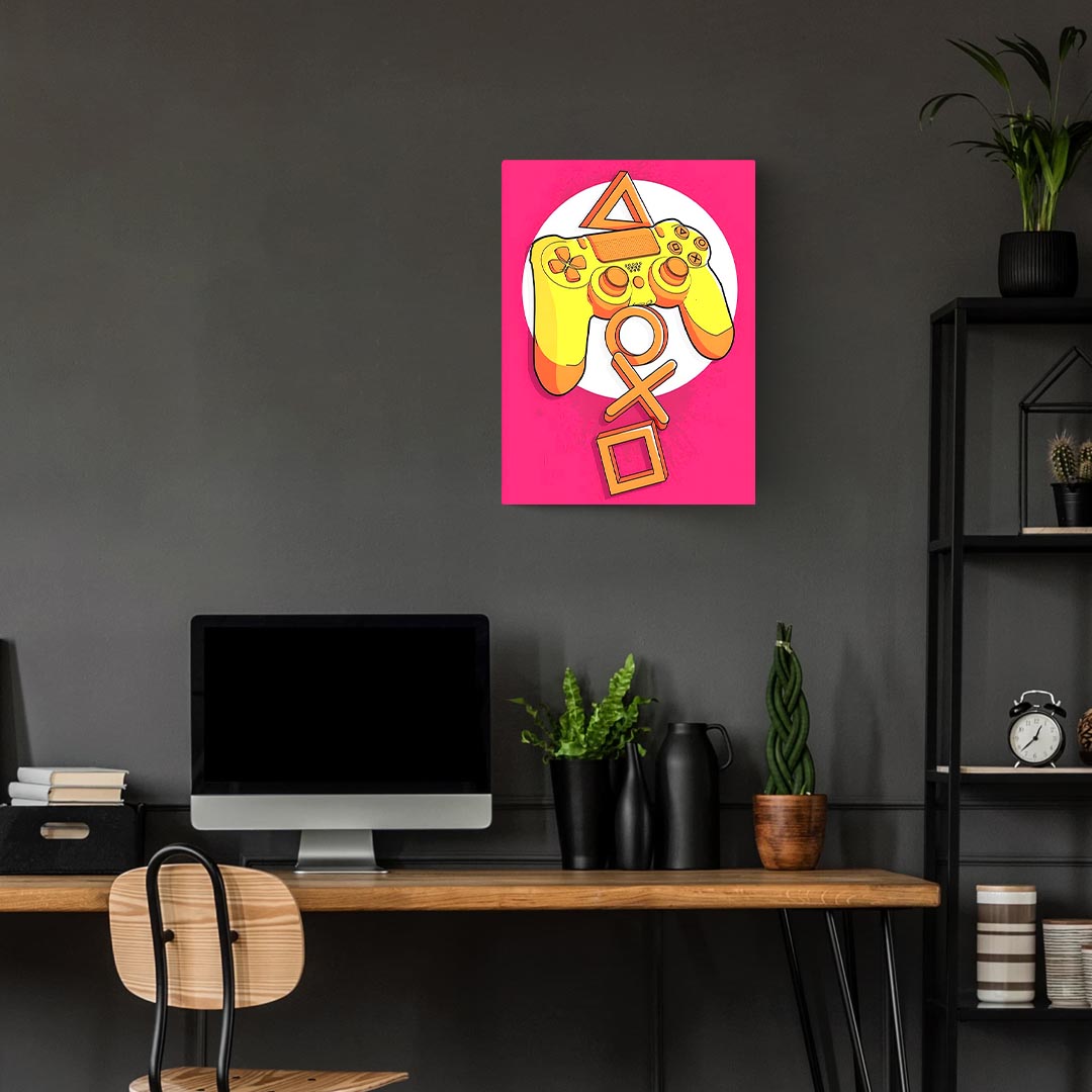 Gaming Controller Aesthetic Poster