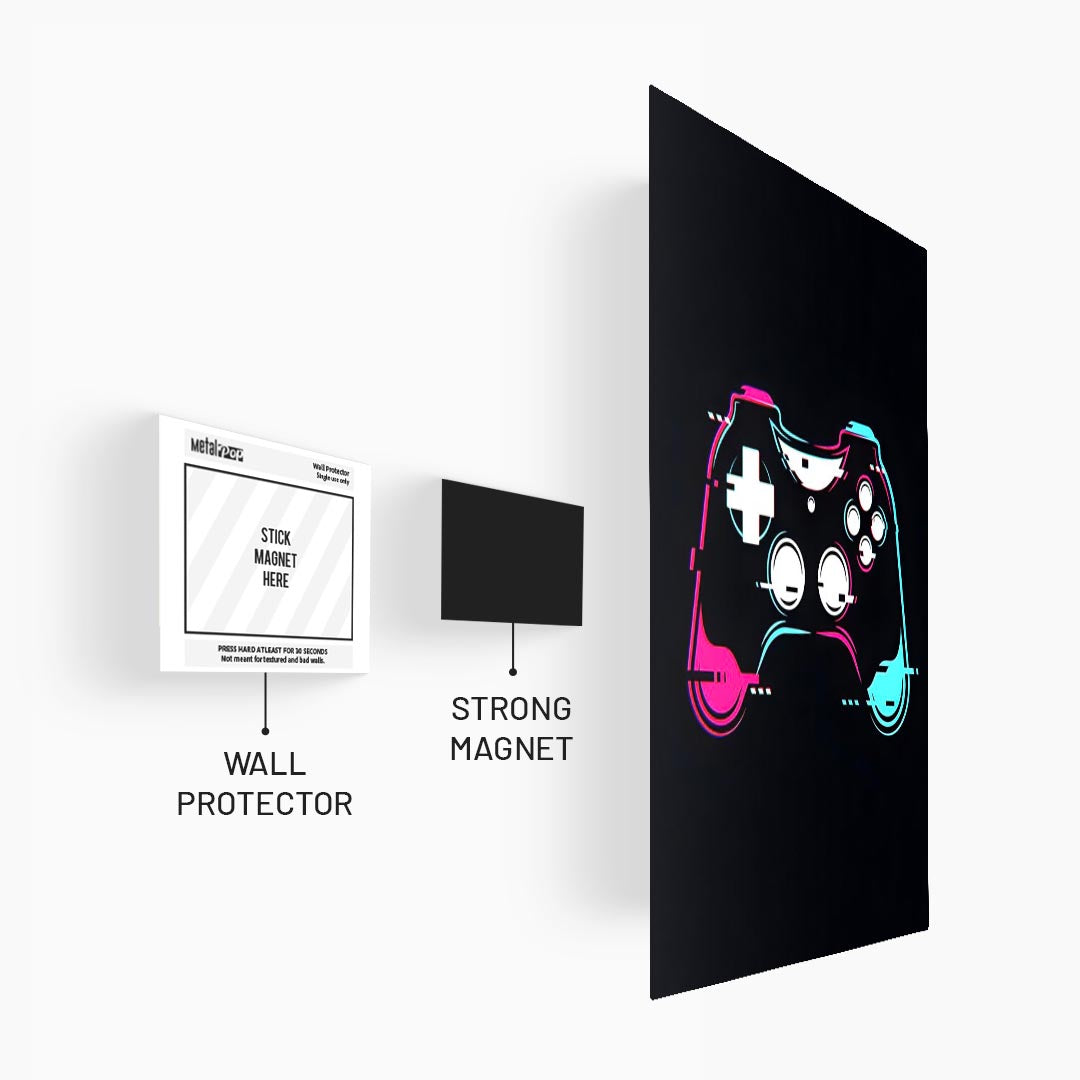 Gaming Controller Aesthetic Poster