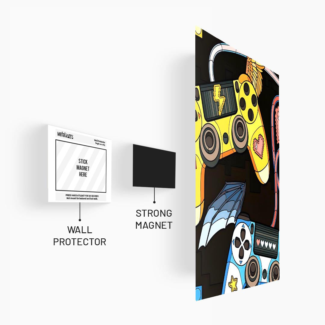 Gaming Controller Aesthetic Poster