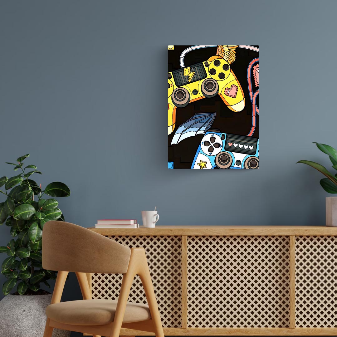 Gaming Controller Aesthetic Poster