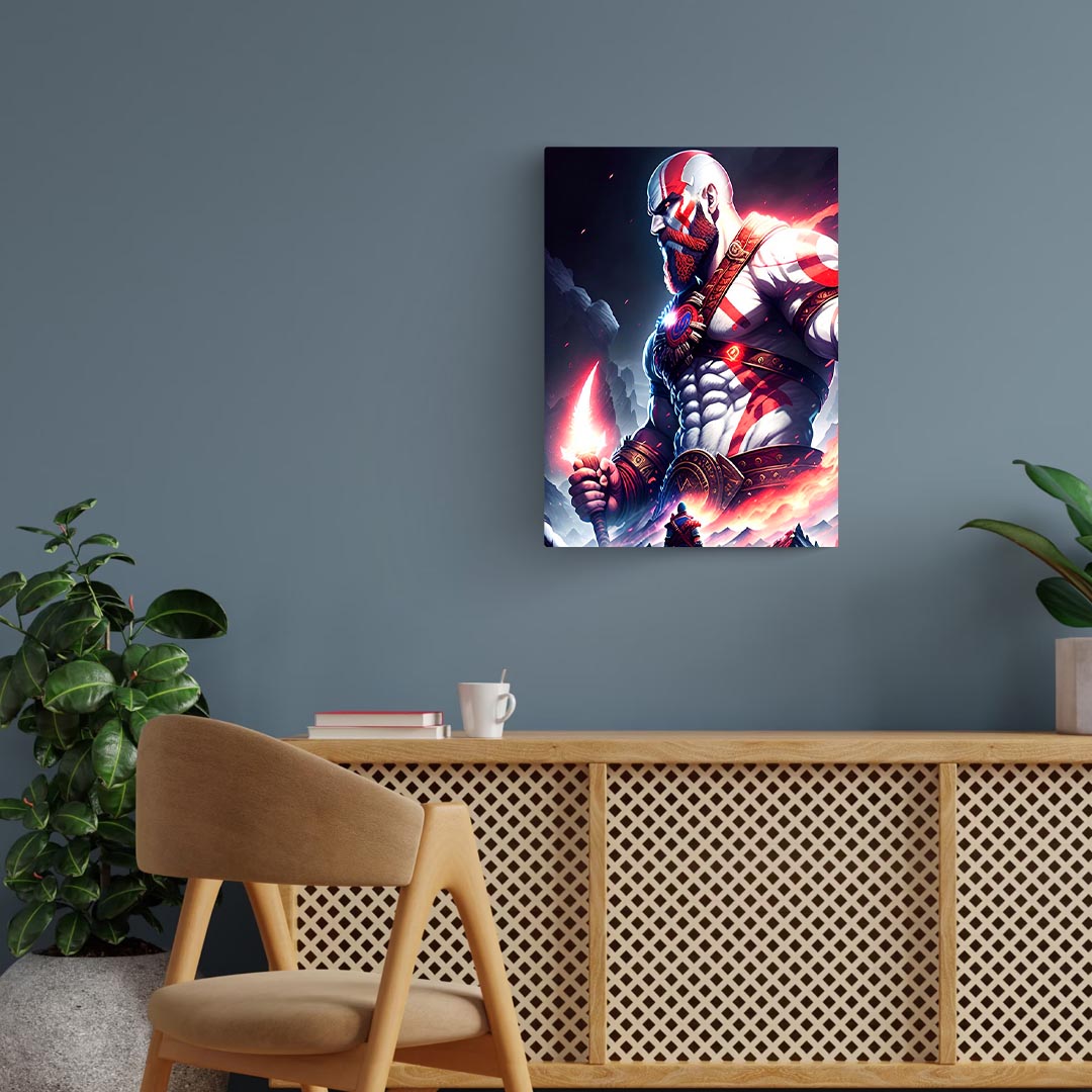Kratos God of War Poster
