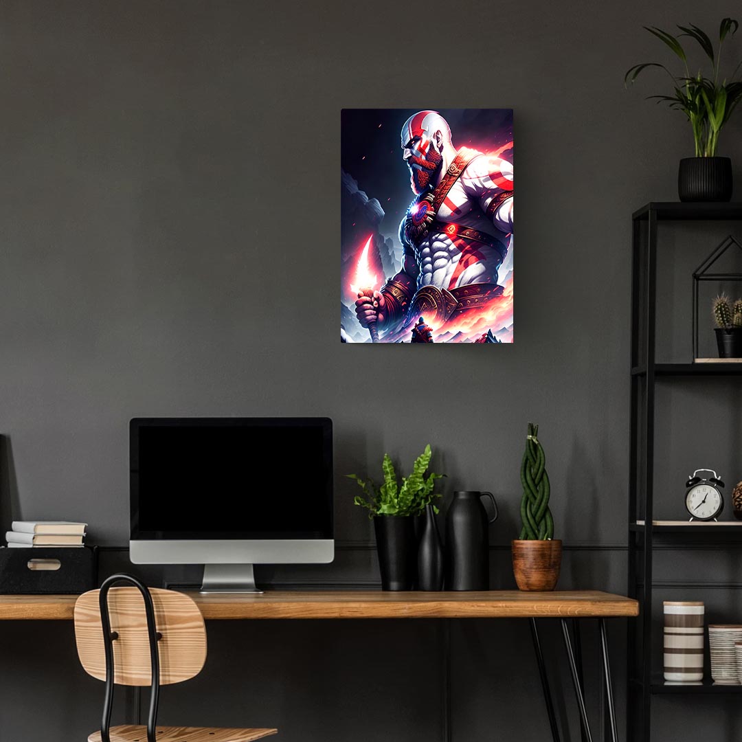 Kratos God of War Poster