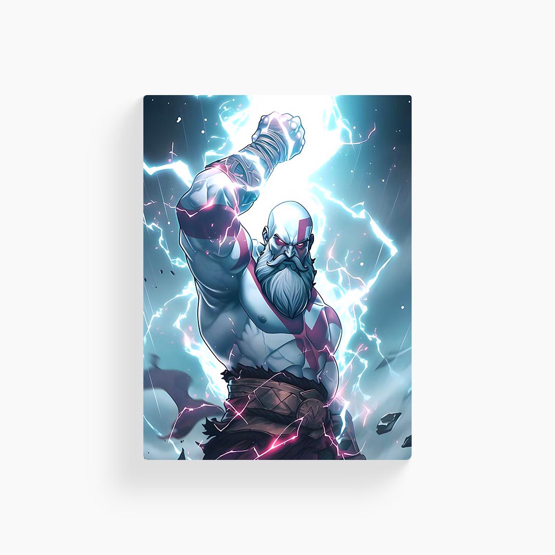 Kratos God of War Poster