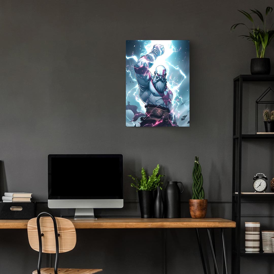 Kratos God of War Poster