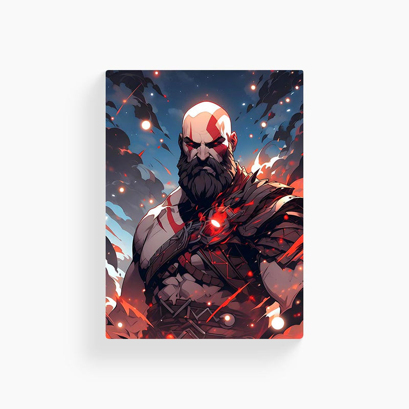 Kratos God of War Poster