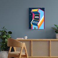 Game Over Retro Gaming Poster