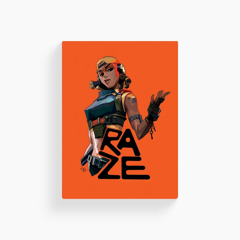 Raze Valorant Poster
