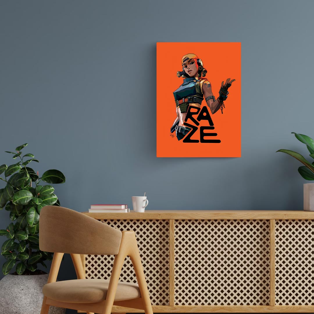 Raze Valorant Poster