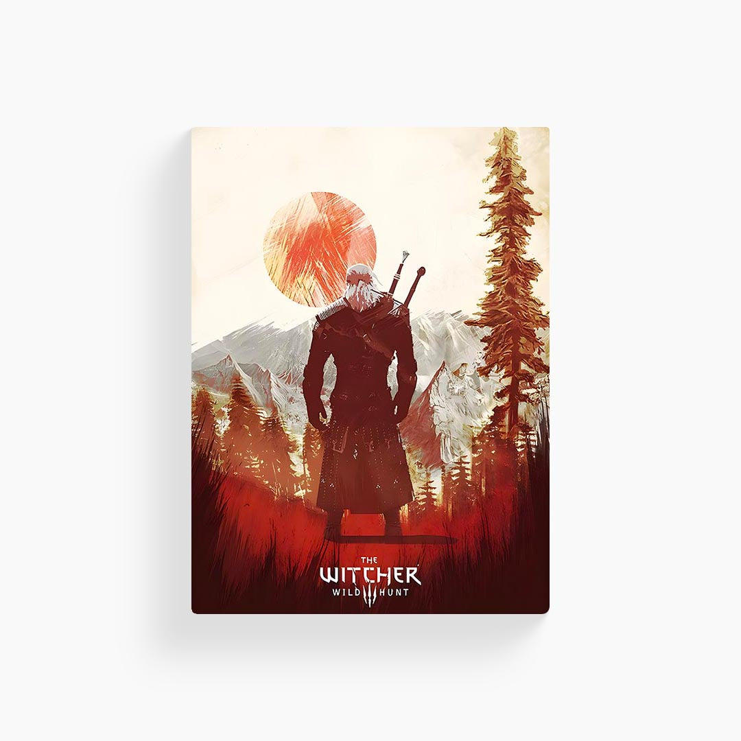 Witcher Wild Hunt Gaming Poster