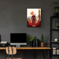 Witcher Wild Hunt Gaming Poster