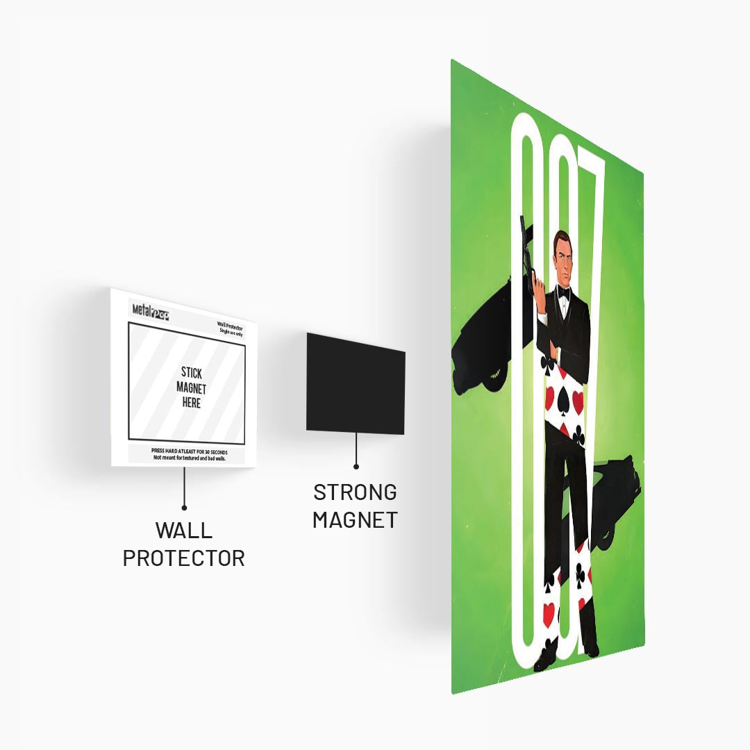 James Bond 007 Art Poster