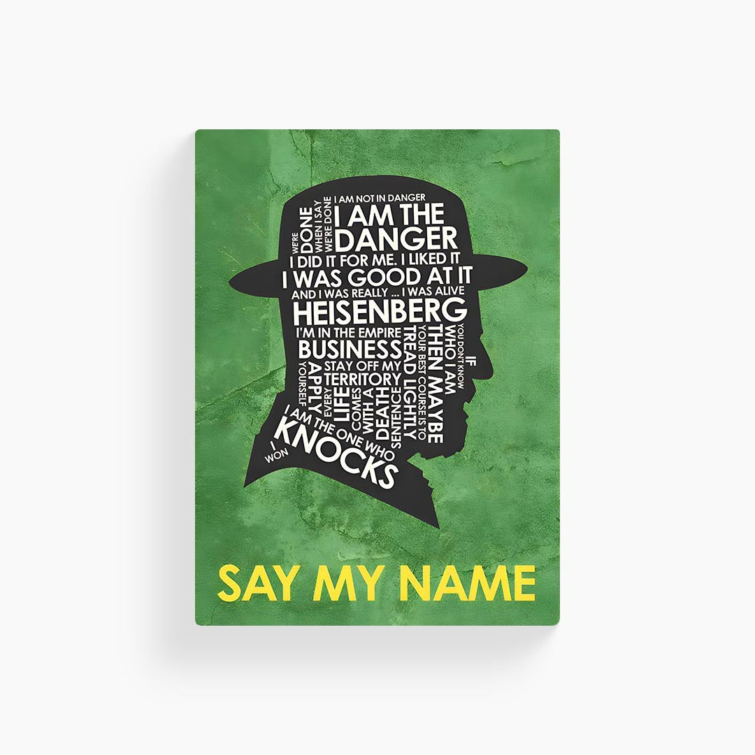Say My Name Breaking Bad Poster