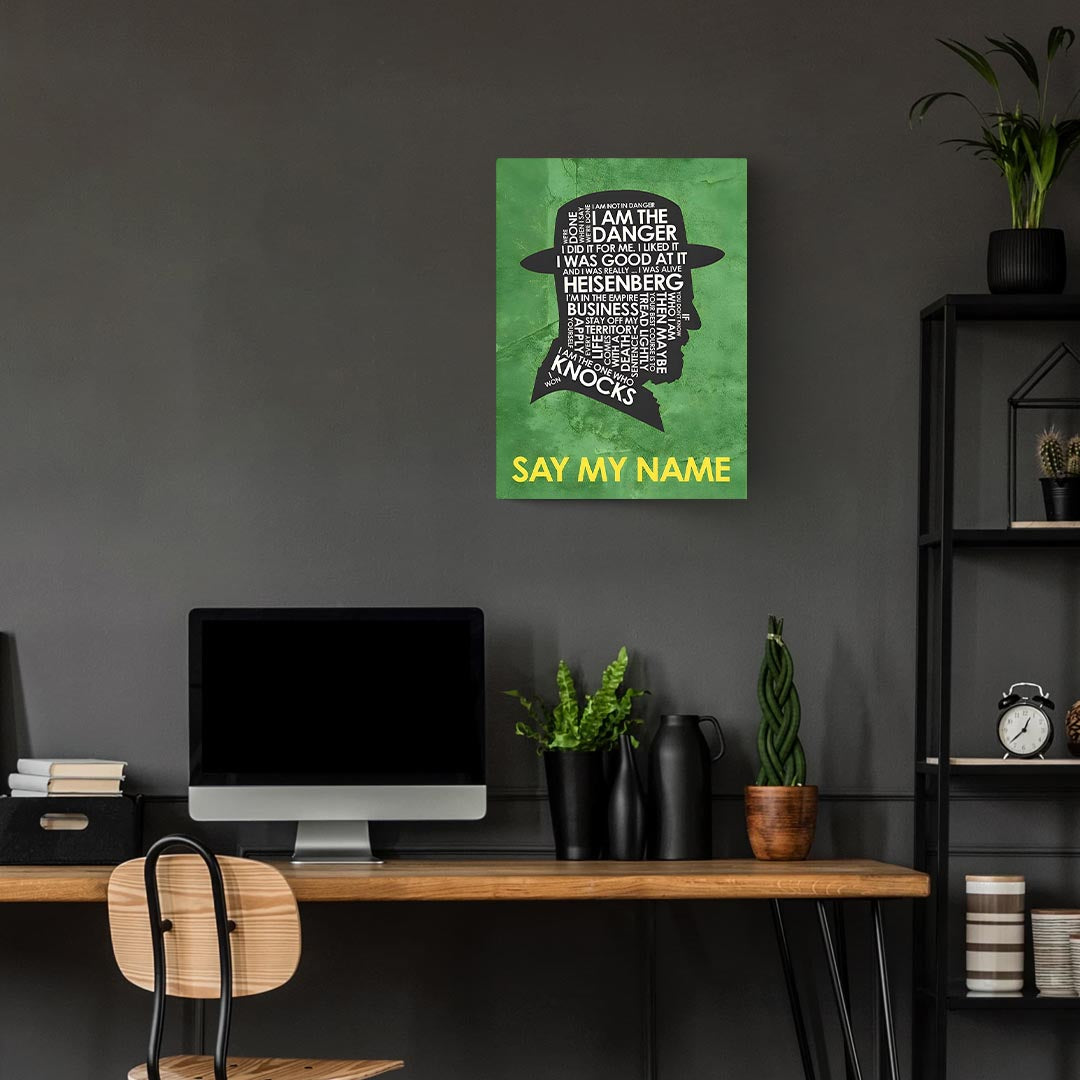 Say My Name Breaking Bad Poster